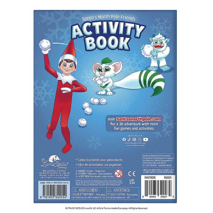 The Elf on the Shelf Santa's North Pole Friends Activity Book