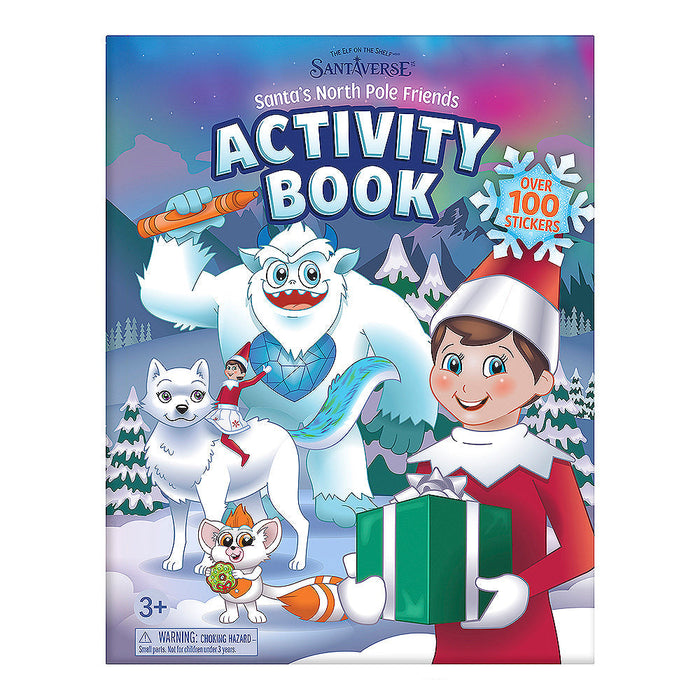 The Elf on the Shelf Santa's North Pole Friends Activity Book