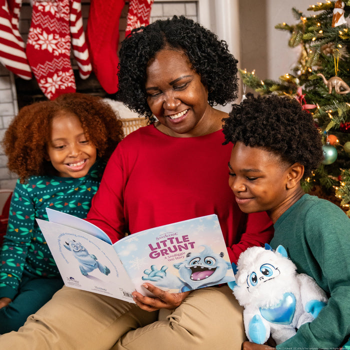 The Elf on the Shelf Little Grunt Plush Yeti & Book Set
