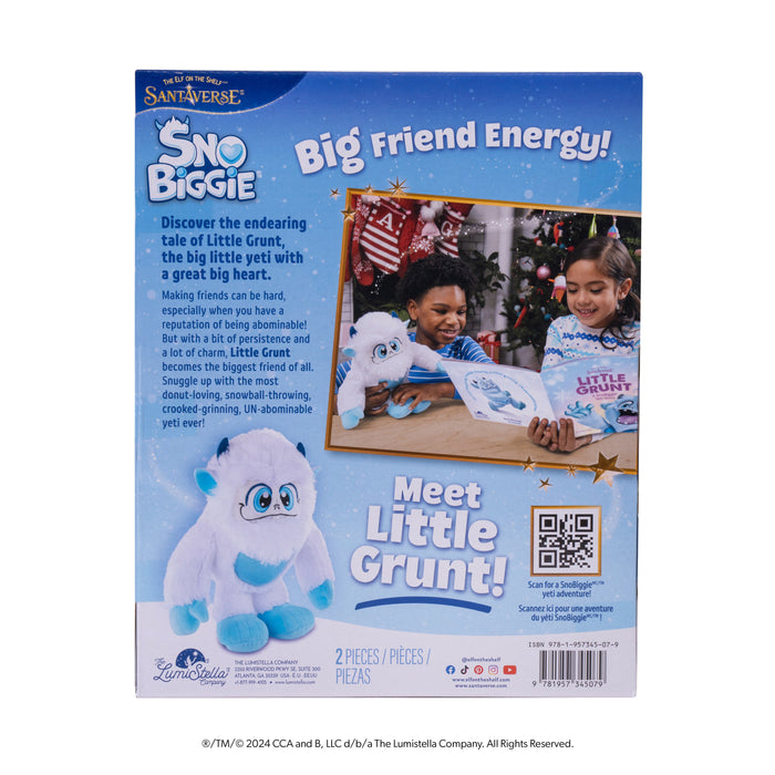 The Elf on the Shelf Little Grunt Plush Yeti & Book Set