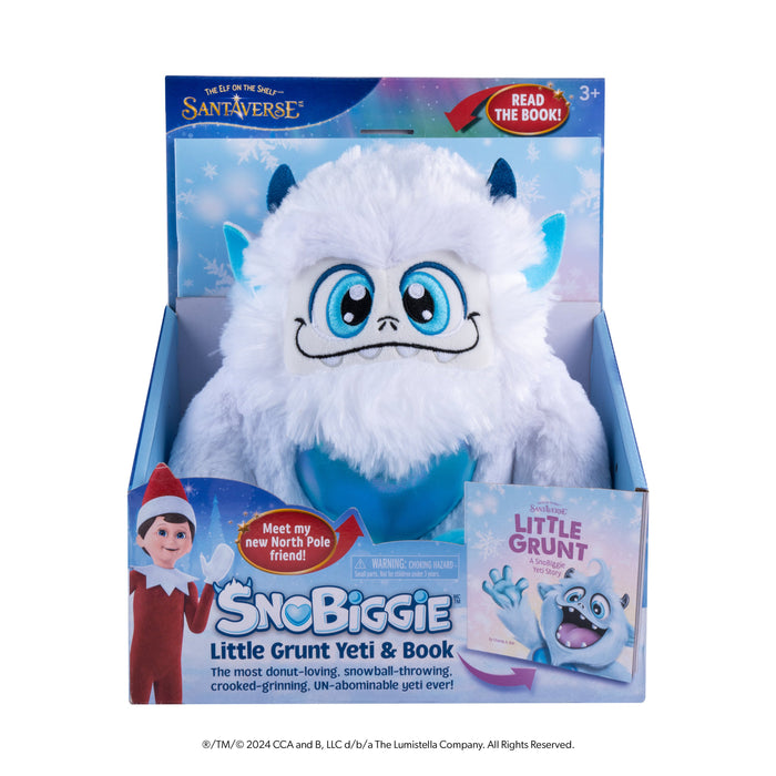 The Elf on the Shelf Little Grunt Plush Yeti & Book Set
