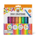Tiger Tribe Silk Crayons Water-Soluble Coloring Set 8-Pack