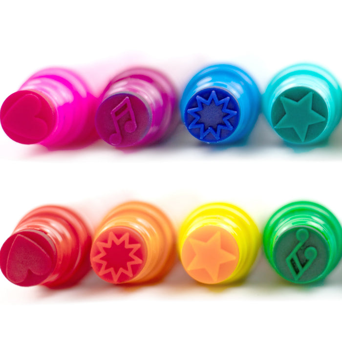 Tiger Tribe Dual-Tip Stamp Markers 8-Piece Set