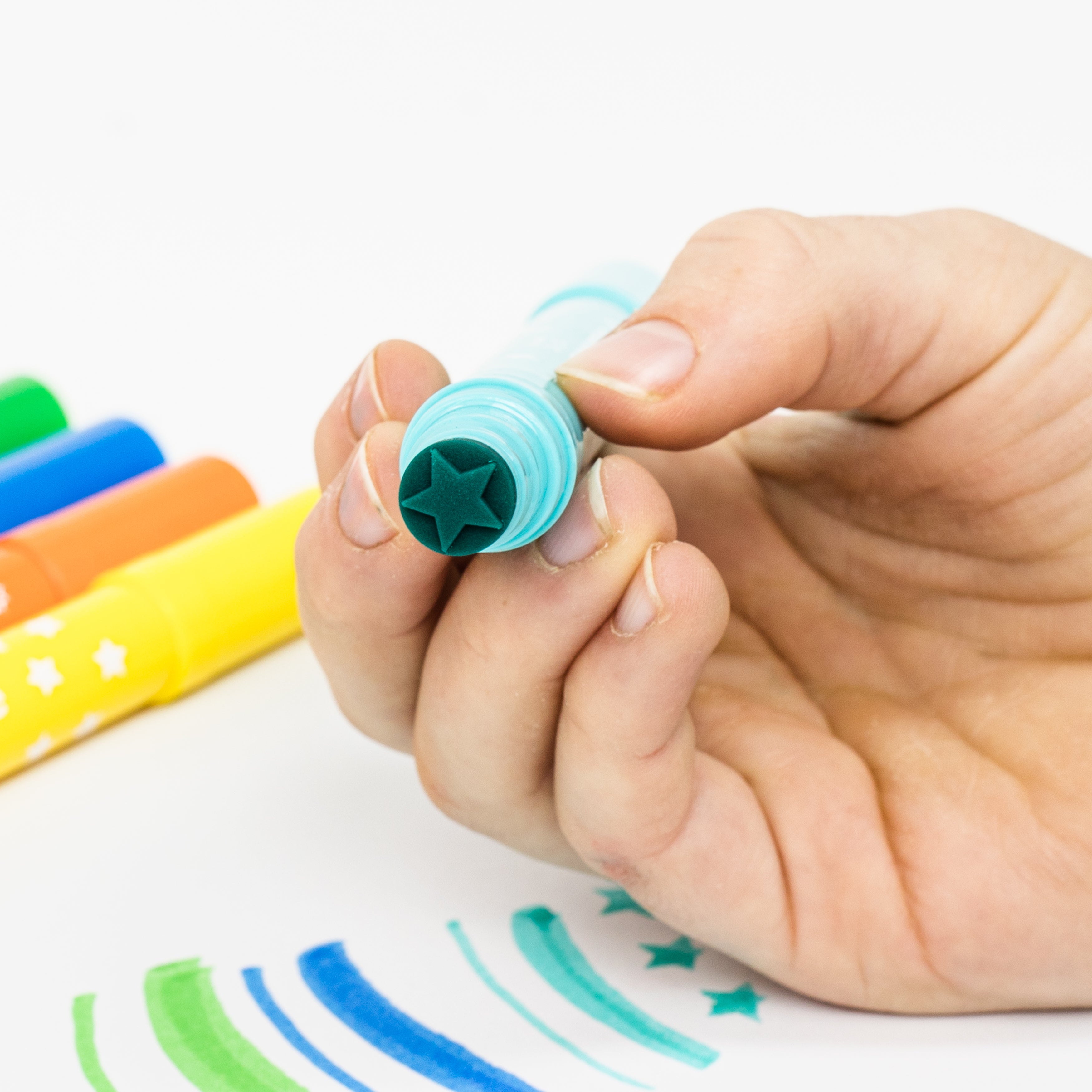 Tiger Tribe Dual-Tip Stamp Markers 8-Piece Set