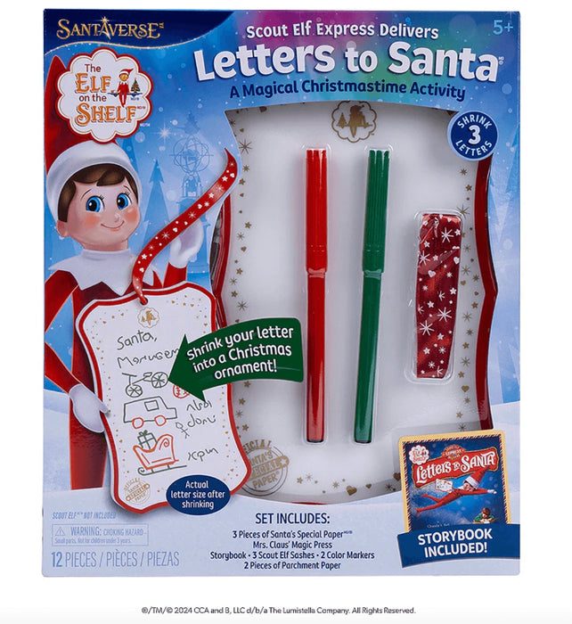 Elf on the Shelf Scout Elf Express Letters to Santa Mini Activity Kit