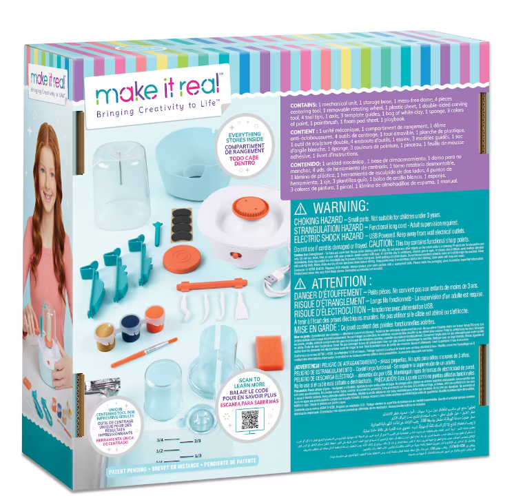 Make It Real™ Mini Pottery Studio