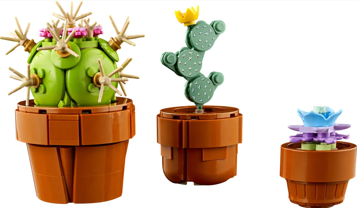 LEGO 10329 Icons Tiny Plants Build and Display Set for Adults