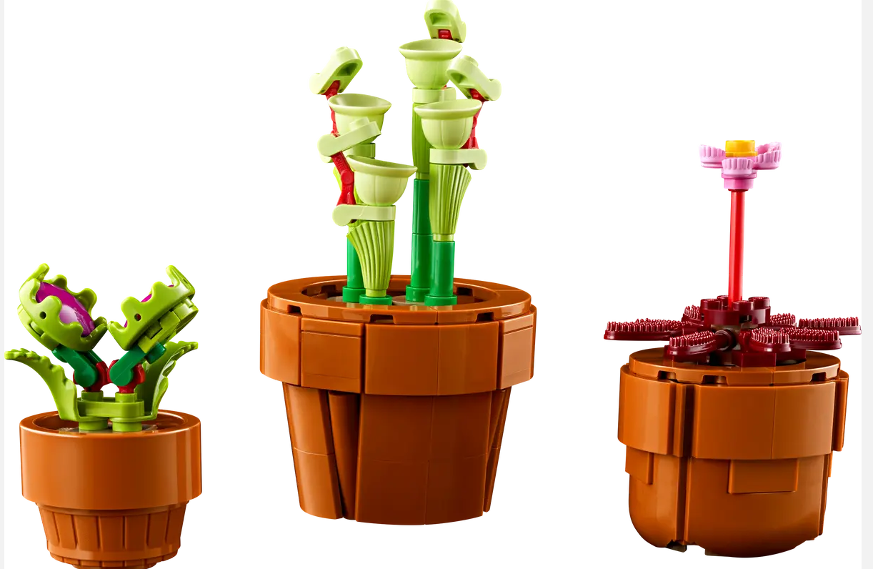 LEGO 10329 Icons Tiny Plants Build and Display Set for Adults