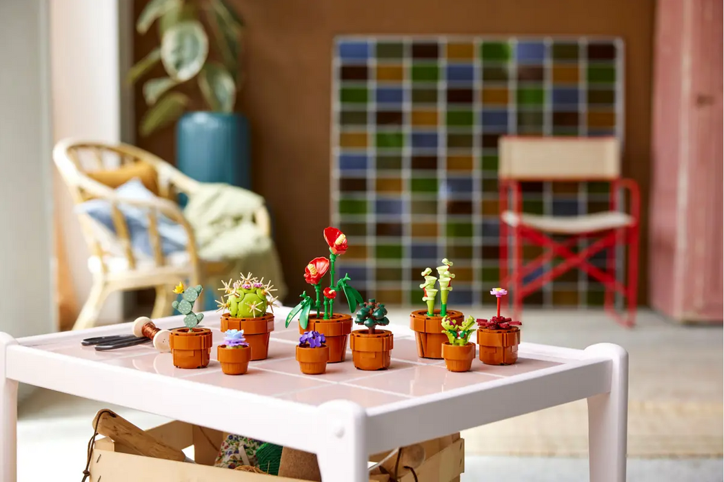 LEGO 10329 Icons Tiny Plants Build and Display Set for Adults