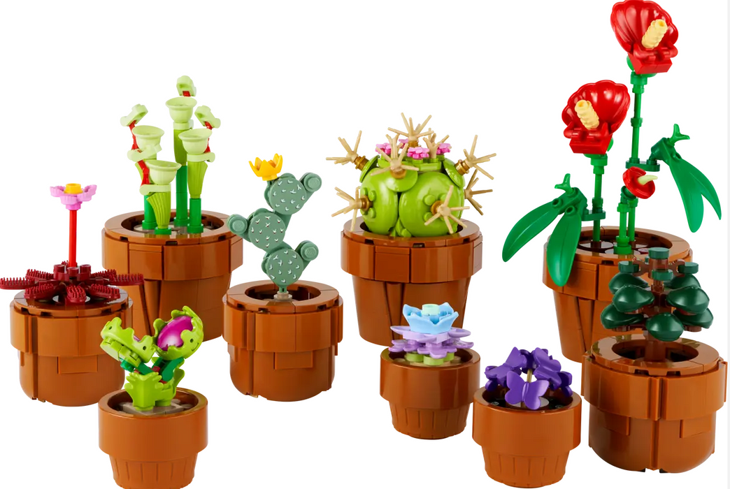 LEGO 10329 Icons Tiny Plants Build and Display Set for Adults