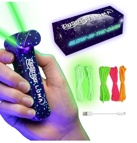 ZipString Luma Glow String Toy