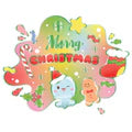 Clear Slime Christmas Edition - GREEN