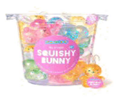 Squishy Glitter Bunny COLOR MAY VARY