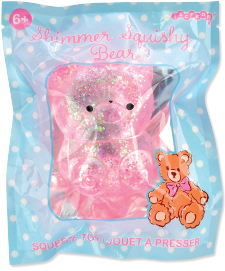Beary Pink Squishy Toy by Iscream