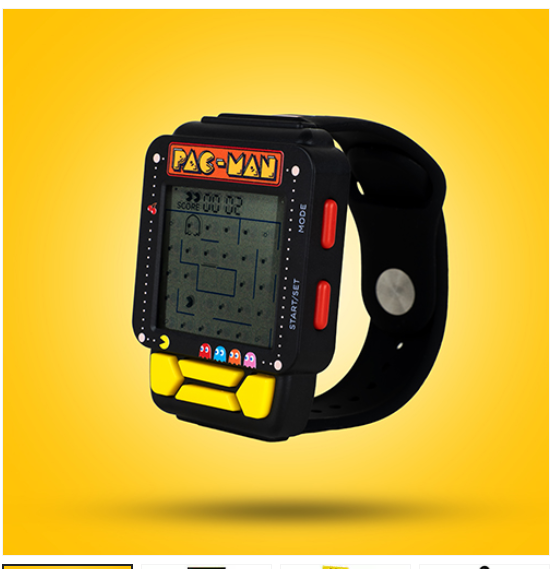 PAC-MAN Retro Arcade Gaming Watch