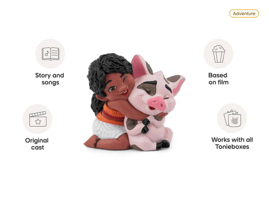 Disney Moana 2 Simea Tonie Figure: Adventure Audio Play for Kids