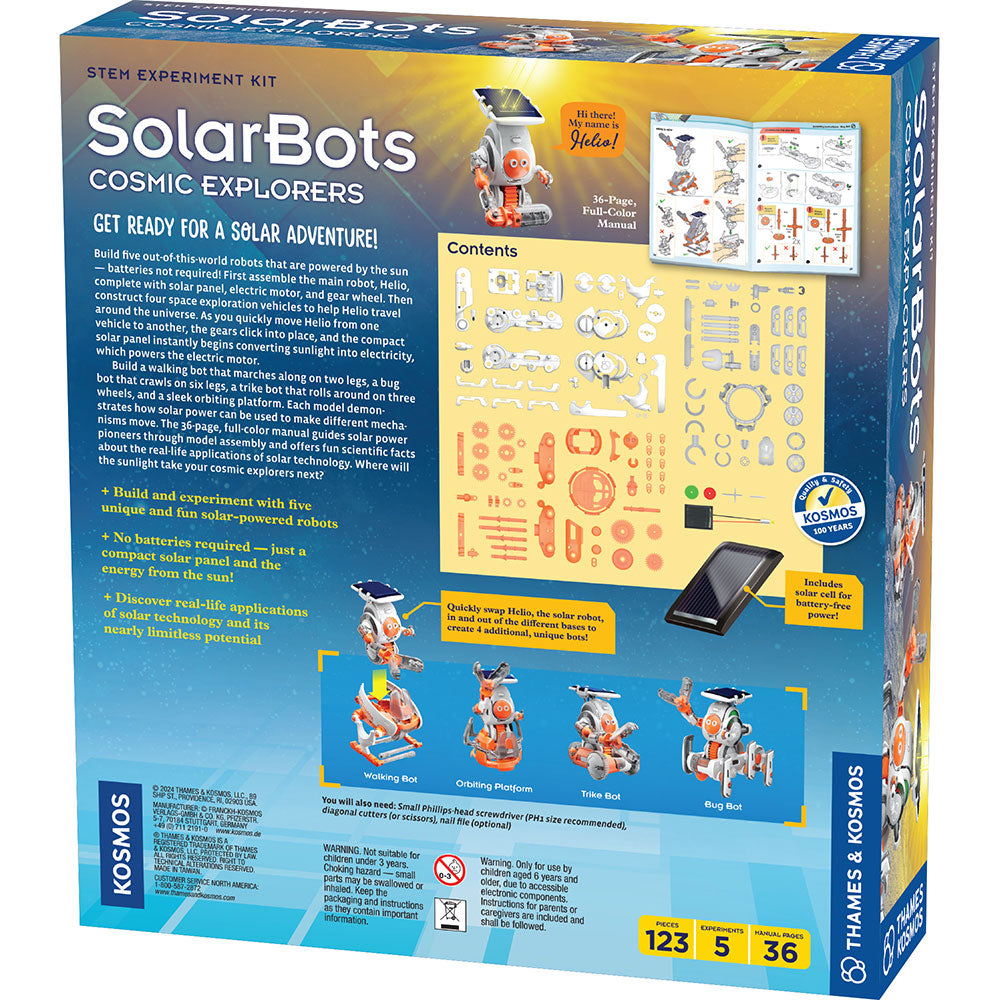 Thames & Kosmos SolarBots Cosmic Explorers Science Kit