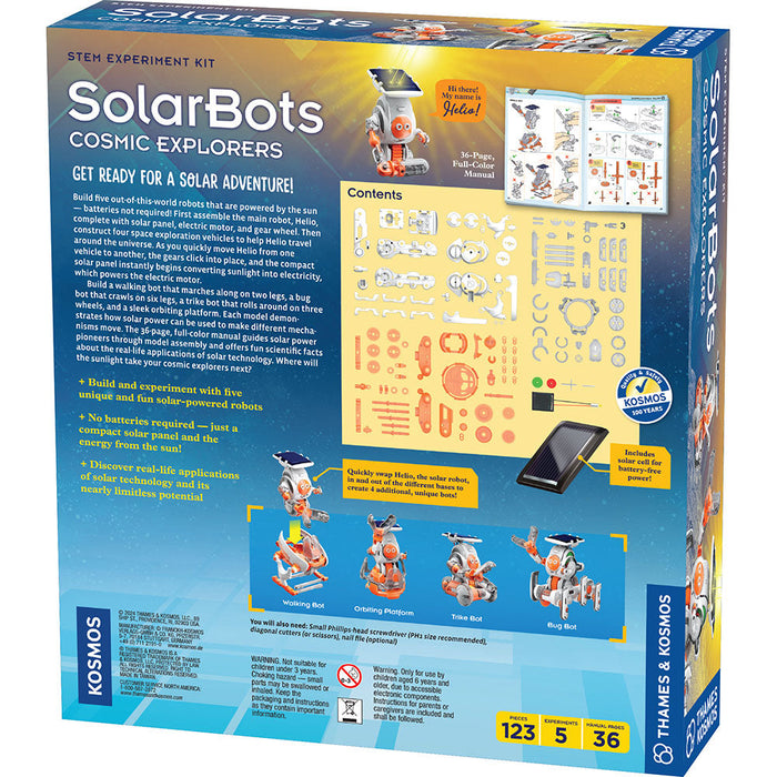 Thames & Kosmos SolarBots Cosmic Explorers Science Kit