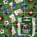 Fun Squared Games Sports Squzzle Tile Brain Teaser Puzzle