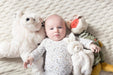 Antonio Baby Polar Bear Plush Toy: Soft, Huggable 16-inch Stuffed Animal