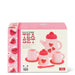 Tiger Tribe Strawberry Patch Silicone Tea Set 9-Piece