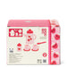 Tiger Tribe Strawberry Patch Silicone Tea Set 9-Piece