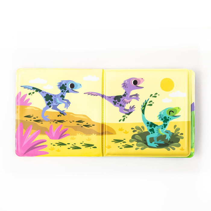 Tiger Tribe Messy Dinosaurs Interactive Water-Reveal Bath Book for Kids