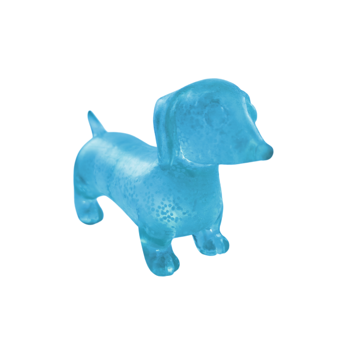 Gummy Glow in the Dark Stretchy Squeezy Dogs