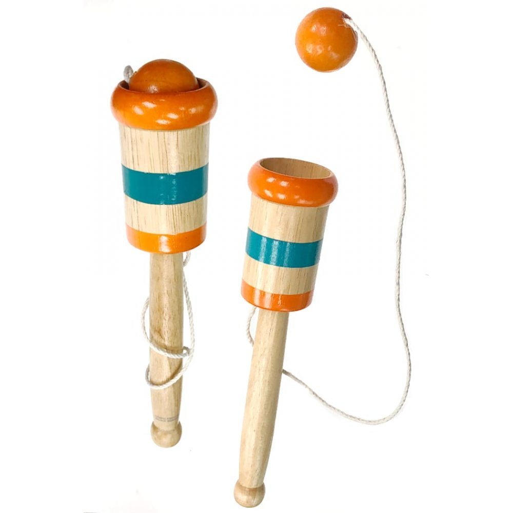 WOODEN CATCH BALL