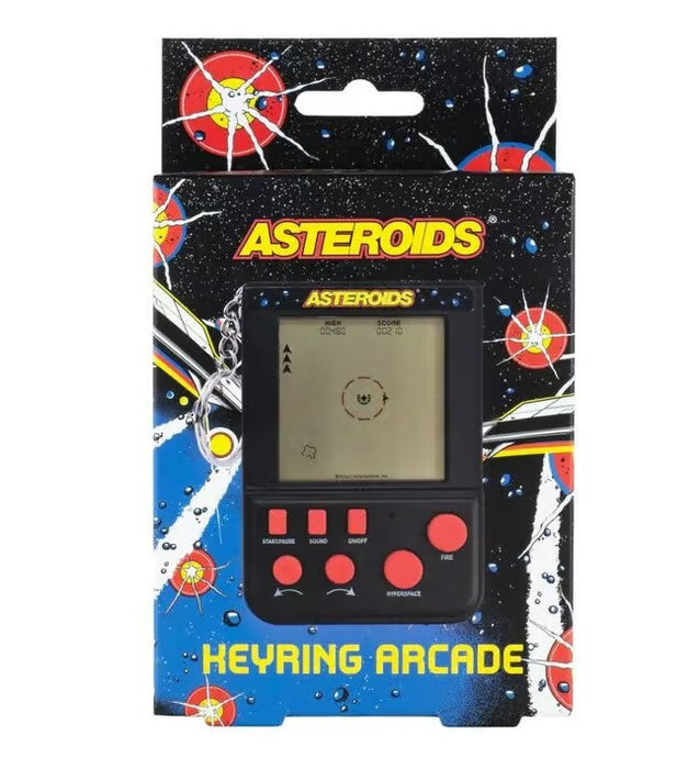 Asteroids Keyring Arcade Game