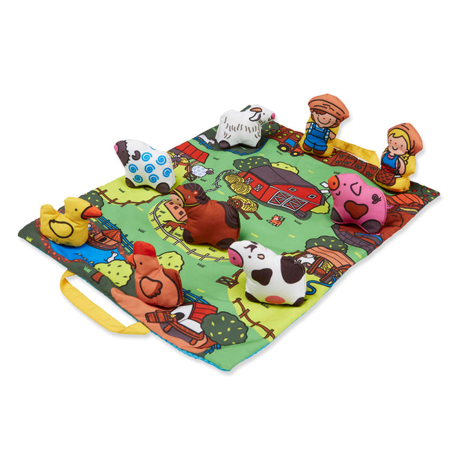 Melissa & Doug Take Along Farm Play Mat