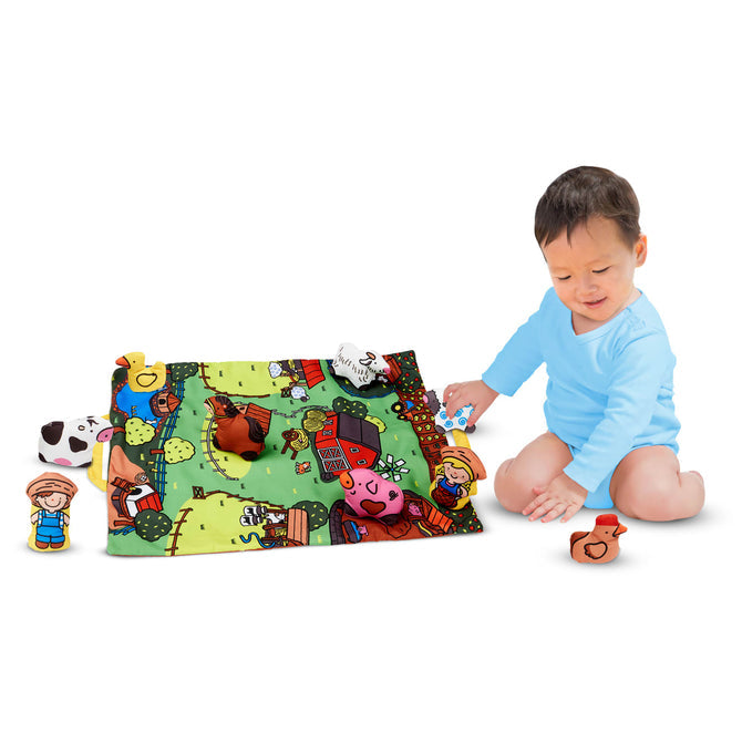 Melissa & Doug Take Along Farm Play Mat
