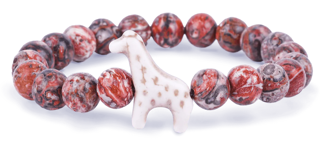 Sahara Stone Giraffe Tracking Bracelet