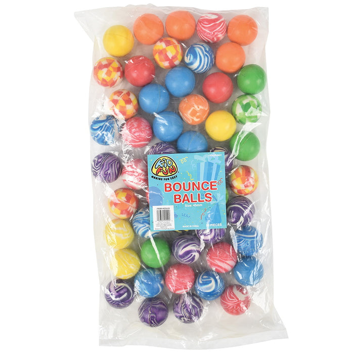 U.S. Toy GS631 1.8-Inch Bouncy Ball Assortment 50-Pack