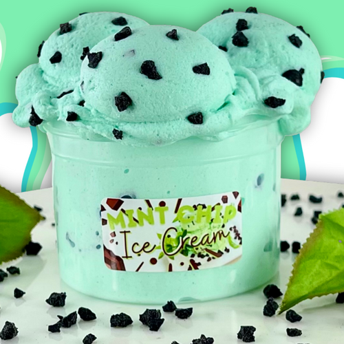 Mint Chip Ice Cream Slime