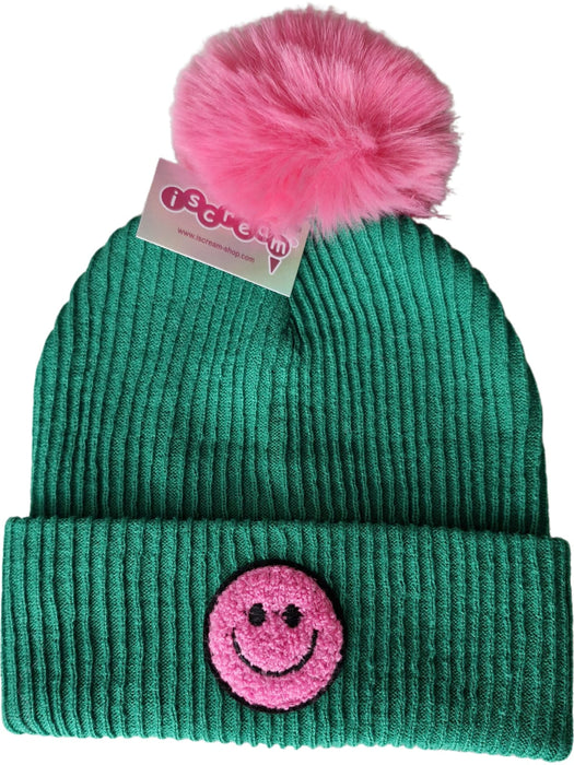 Happy Pom Beanie
