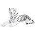 Melissa & Doug Giant Siberian White Tiger Plush Stuffed Animal
