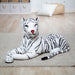 Melissa & Doug Giant Siberian White Tiger Plush Stuffed Animal