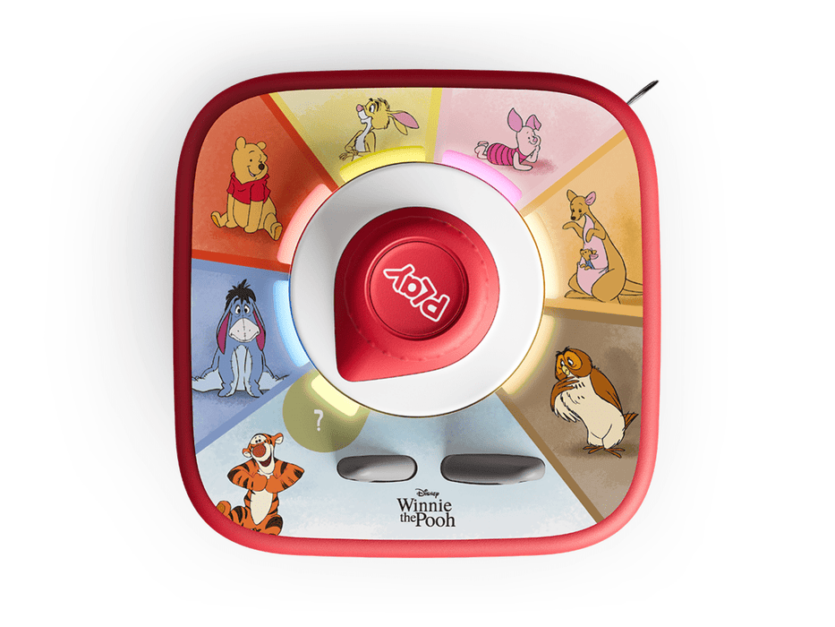 Disney Winnie Pooh Toniebox 2 Cloud Pink Play Set: Interactive Audio Story & Game