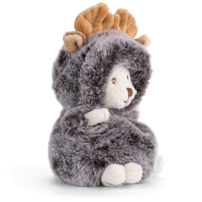 Ziggy Moose Gray Plush Bear: Cozy Woodland Adventure Cuddle Toy for Kids