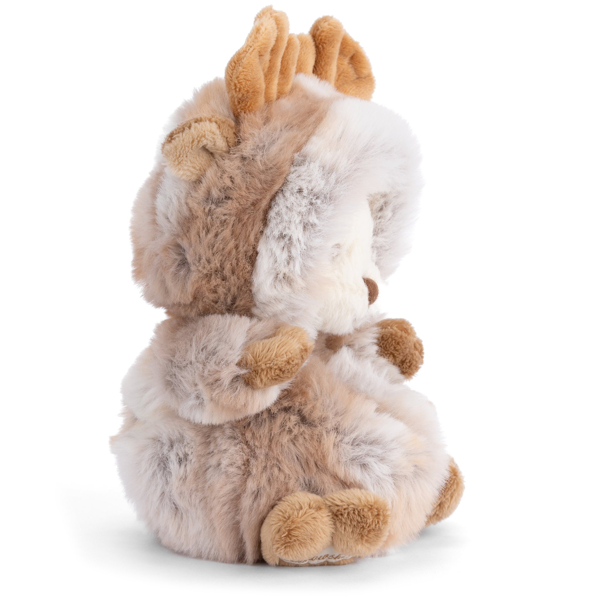 Adorable Soft Huggable Light Brown Ziggy Moose Plush Stuffed Animal Toy