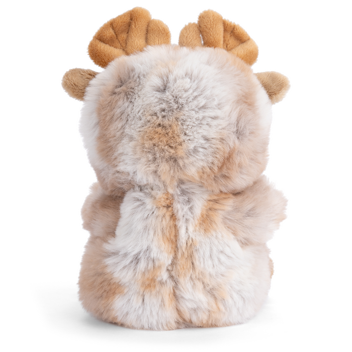 Adorable Soft Huggable Light Brown Ziggy Moose Plush Stuffed Animal Toy