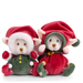 Ziggy Santa's Little Helper Red Plush Elf Toy Cuddle Buddy