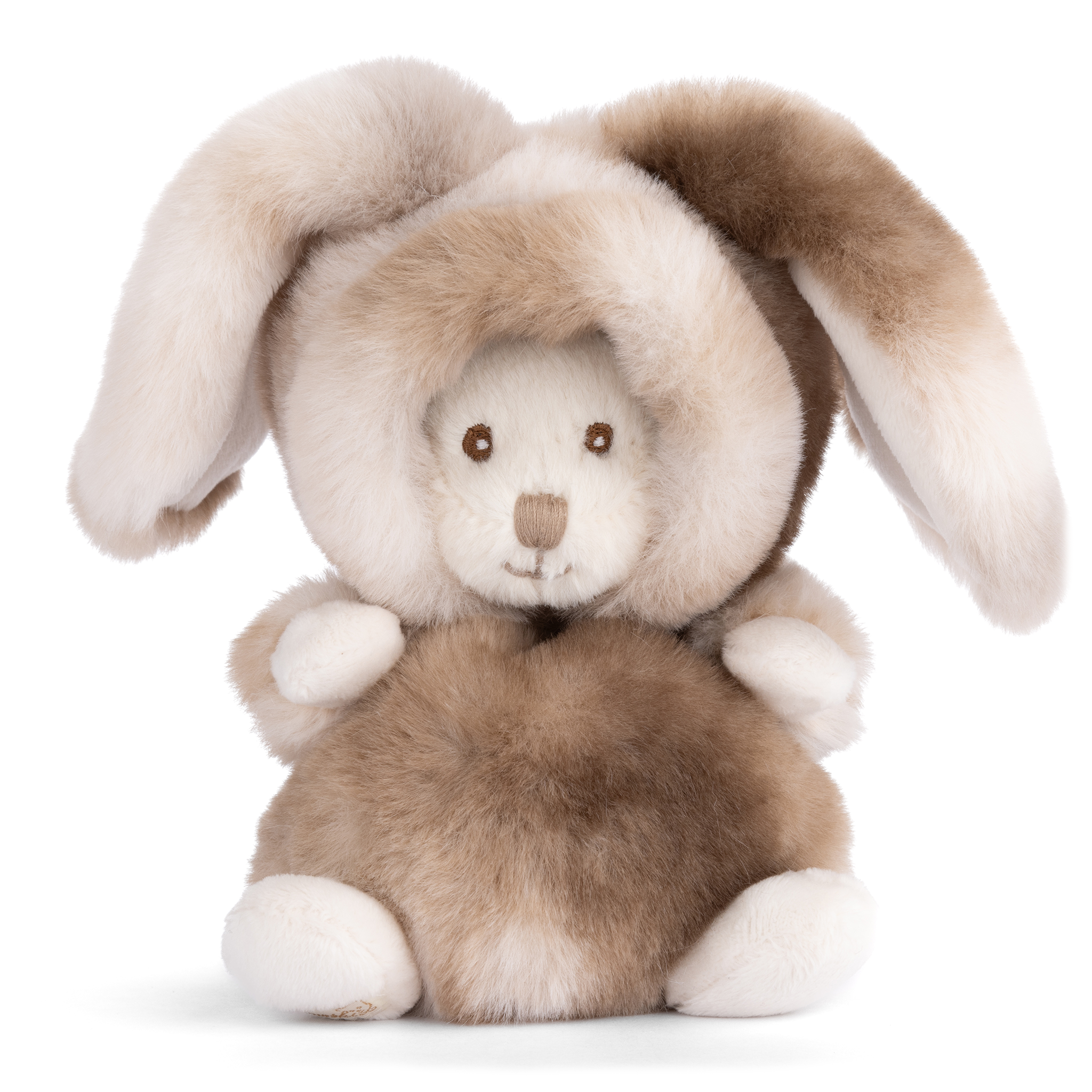 Super Snuggly Gray Ziggy Winter Rabbit Plush Toy – Cozy Comfort Companion