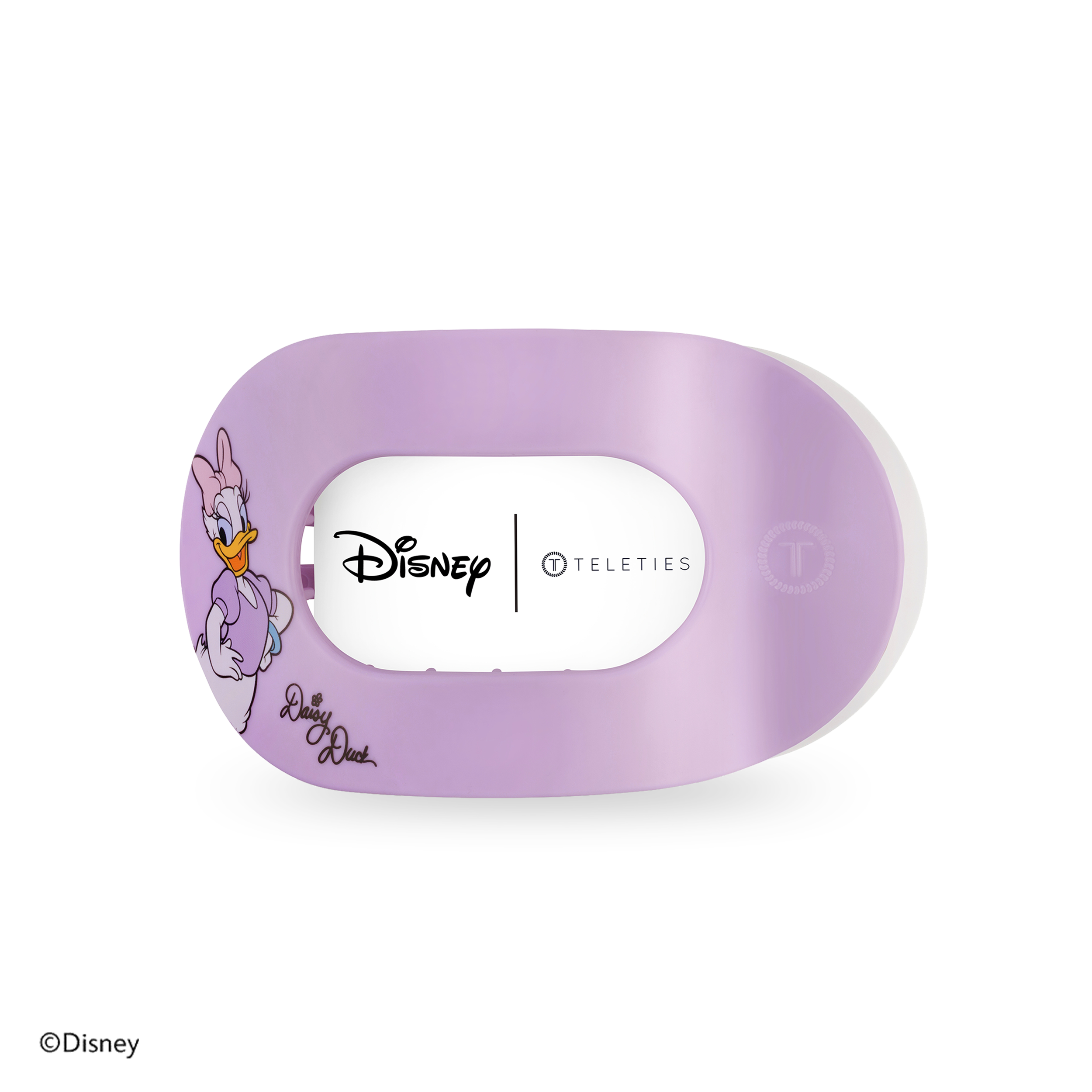 Flat Round Hair Clip | Medium | Daisy Duck