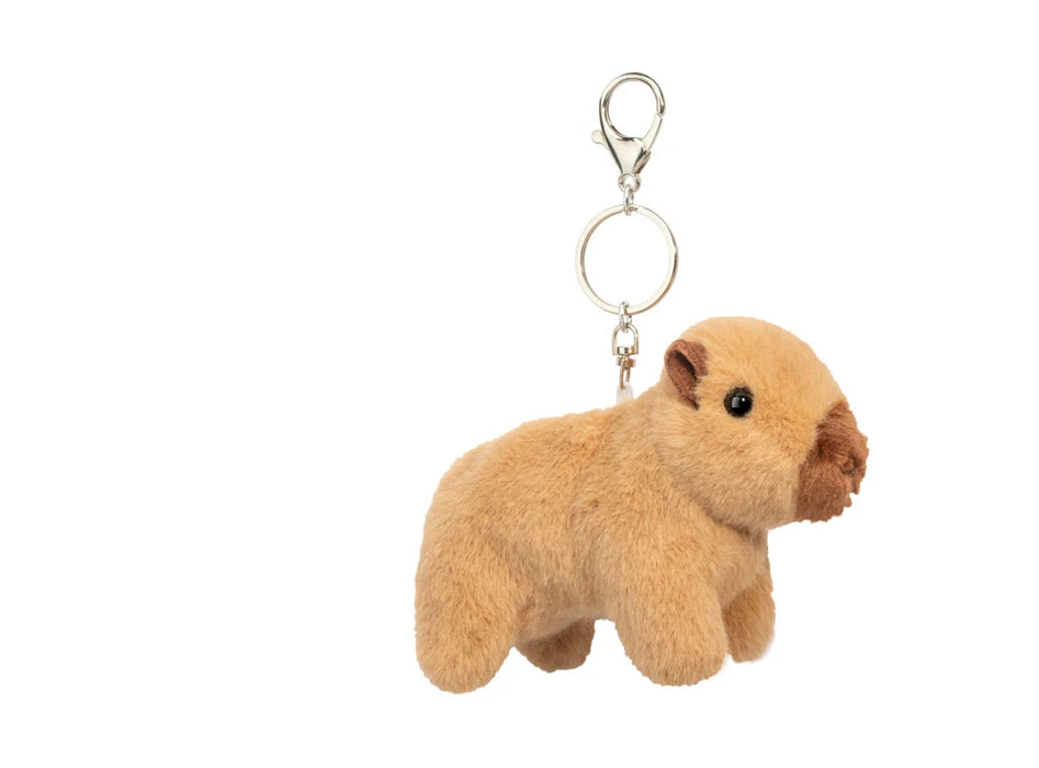 Douglas Capybara Bag Charm Mini Soft Plush Toy Clip 8002