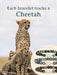 Fahlo The Sprint Bracelet Cheetah Cloudburst Elastic Beaded Jewelry