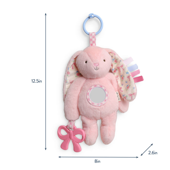 Pink Bunny Bitzy Traveler Infant Toddler