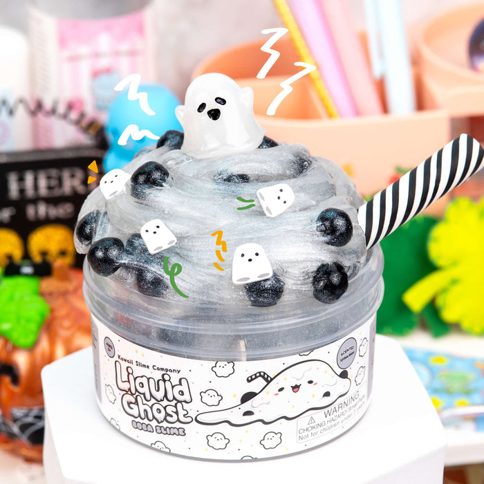 Liquid Ghost Boba Clear Signature Dome™ Slime (4pcs/case)