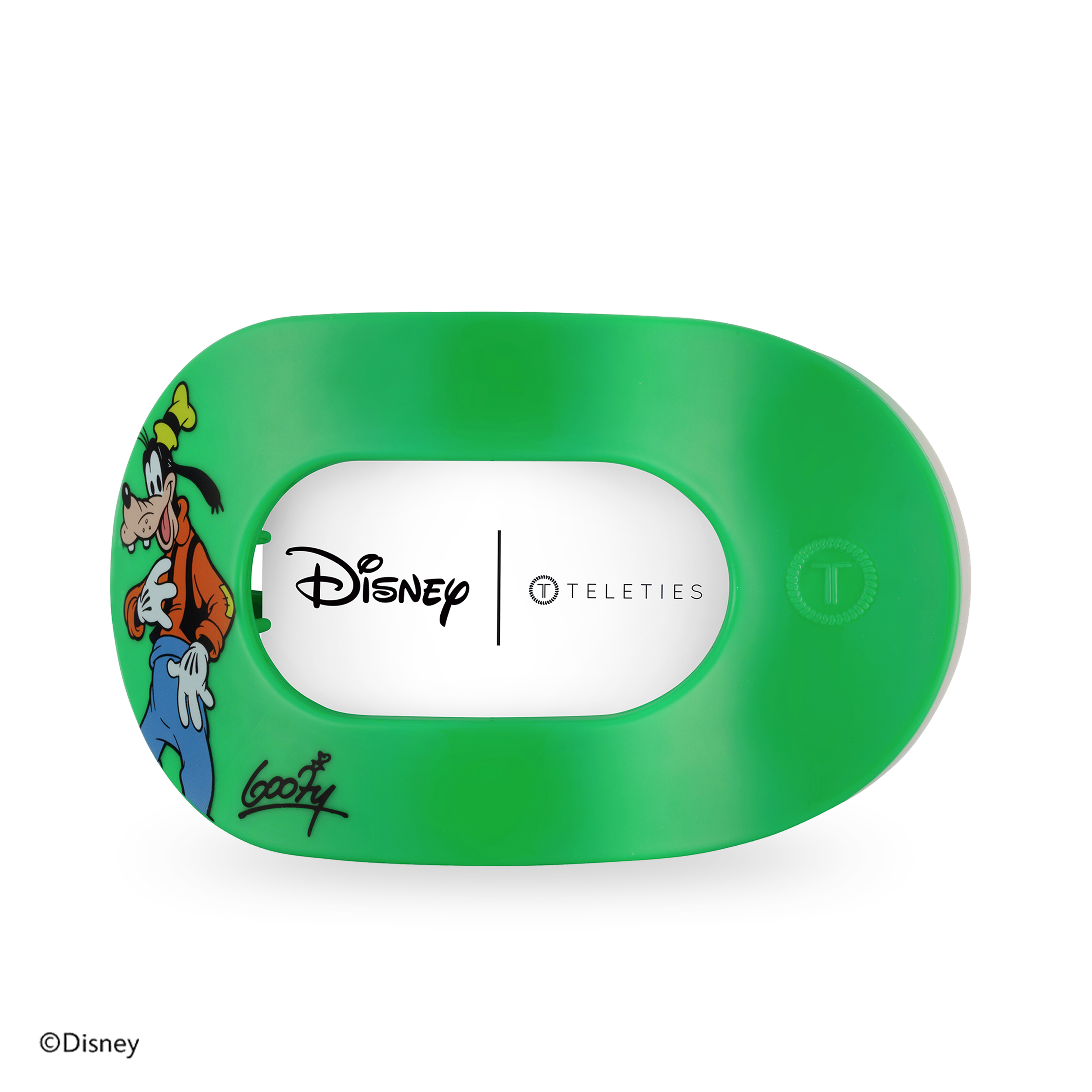 Flat Round Hair Clip | Large | Goofy